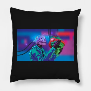 Gamer Skull Pillow