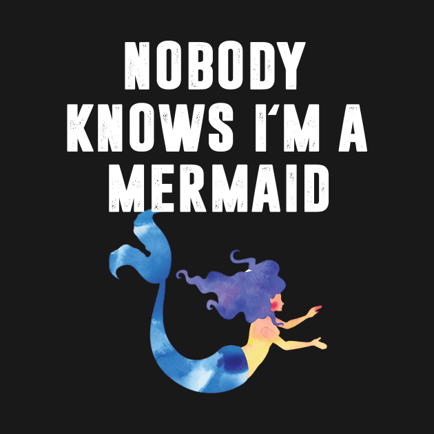 Nobody Knows I'm A Mermaid by thingsandthings