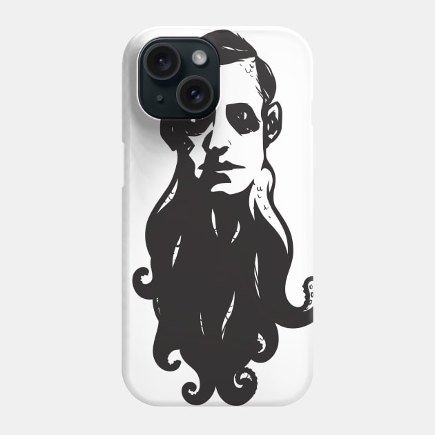 H. P. LOVECRAFT Phone Case by Komigato