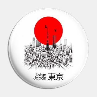 Tokyo Japan Pin