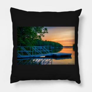 Sunset at Kearney Lake Pillow