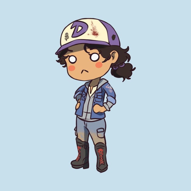 Clementine chibi by Monicherrie