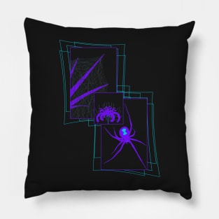 Black Widow V42 (Multicolor) Pillow