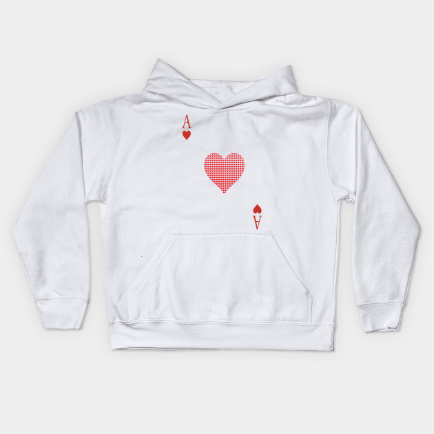 ace of hearts hoodie