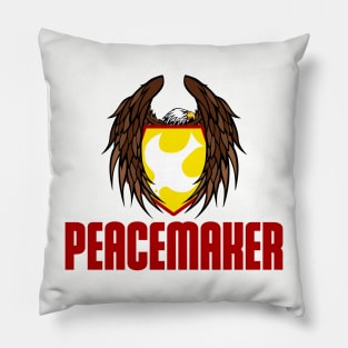 Peacemaker Eagly Logo Pillow