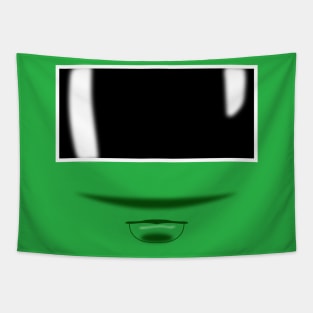 Zeo Ranger 4 Green Visor Tapestry