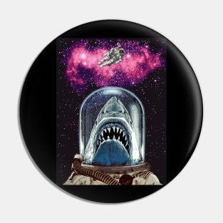 Sharks In Space Pin