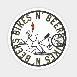 Bikes and Beers Magnet