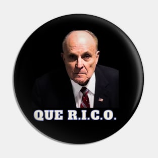 Guliani Mugshot- R.I.C.O. Pin