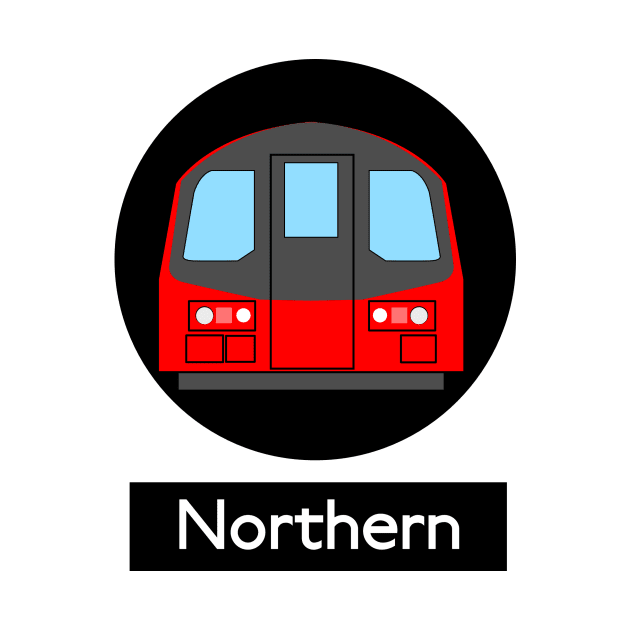 London Underground Subway Northern by 2createstuff