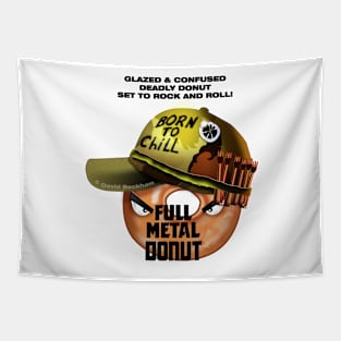 Full Metal Donut Tapestry