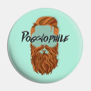 Pogonophile with Beard Pin