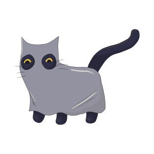 Ghost cat T-Shirt