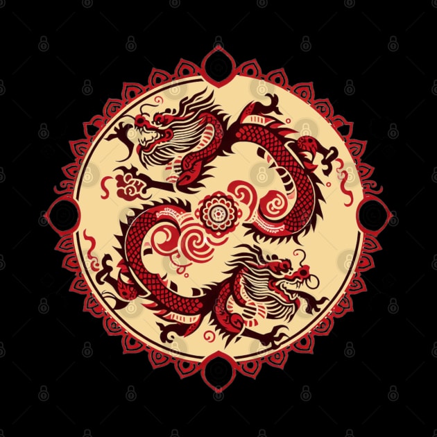 Chinese dragon by grappict