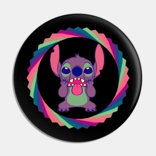 stitch retro Pin