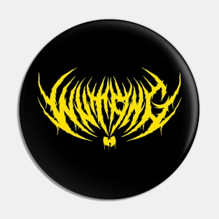 Wutang Metal Pin