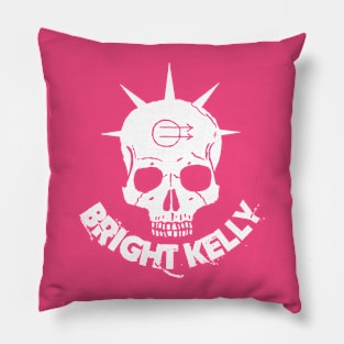 Bright Kelly: Hobo Skull Pillow