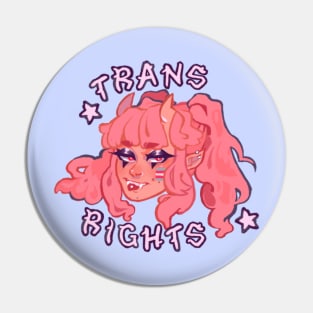 Trans Rights Colette Pin