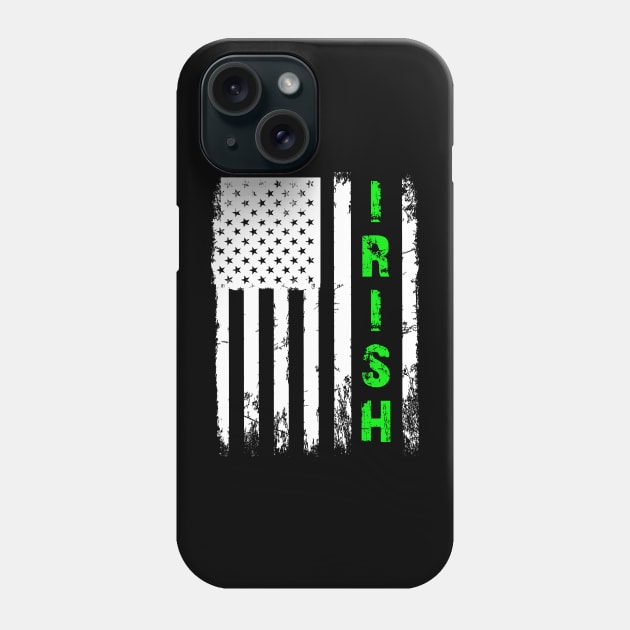 Irish American Flag Phone Case by adalynncpowell