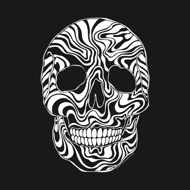 skull 10 white by arnoschaetzlekuenstler