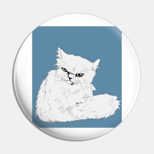 Angry Kitteh Pin