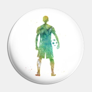 Soccer Player Pin