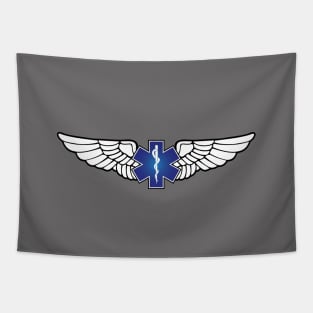 EMS Star of Life Flight Wings Tapestry