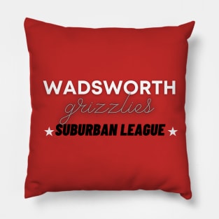 Wadsworth Grizzlies Pride Pillow