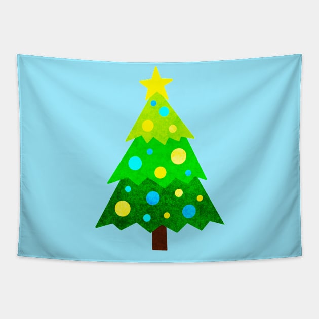 Christmas Tree Tapestry by Kelly Louise Art