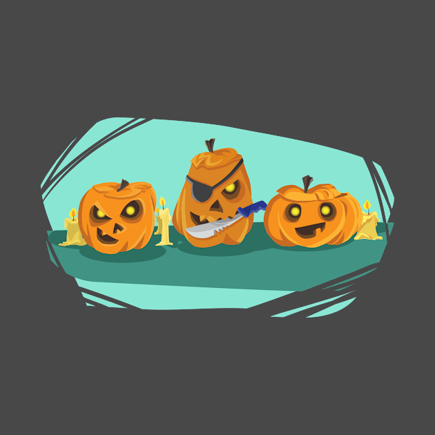 Sketchy Pumpkins by Megrasaurous