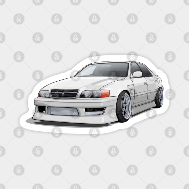 Chaser Jzx 100 Magnet by ArtyMotive