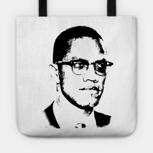 Malcolm X Portrait Tote