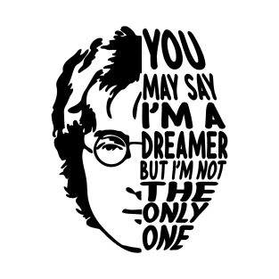 John Lennon Lyrics Art T-Shirt