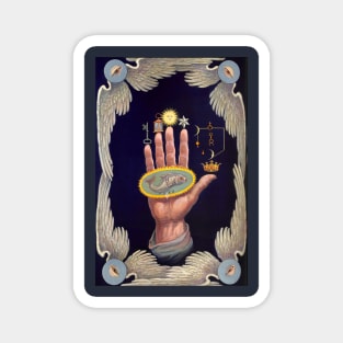 Esoteric Hand of the Mysteries Magnet
