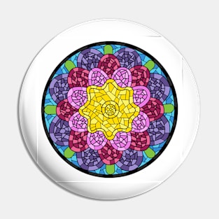 Circle Mandalas 94 (Style:12) Pin