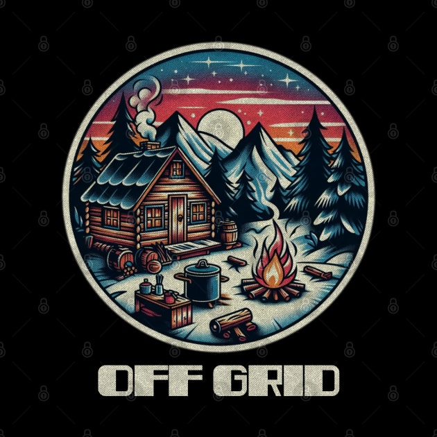 Cozy off grid cabin by Tofuvanman