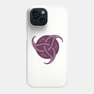 Trinity Knot - Pink Phone Case
