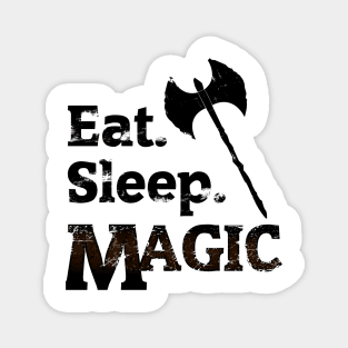 Eat Sleep Magic The Gathering Magnet