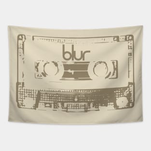 Blur Cassette Tape Retro Tapestry