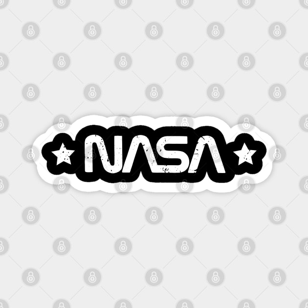 Nasa Old Logo Magnet by Vanilla Susu