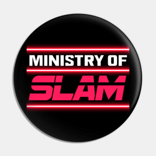 Ministry Of Slam Logo Pin