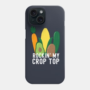 Just Rockin my Crop Top Phone Case