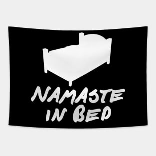 namaste yoga Tapestry