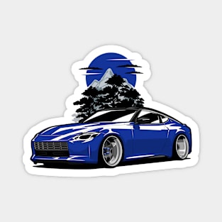 Blue Z JDM Magnet