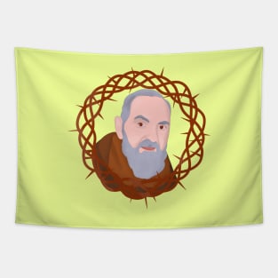 Saint Pius of Pietrelcina Padre Pio Tapestry