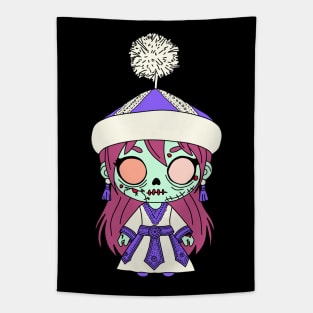 Cute Kyrgyz Zombie Tapestry