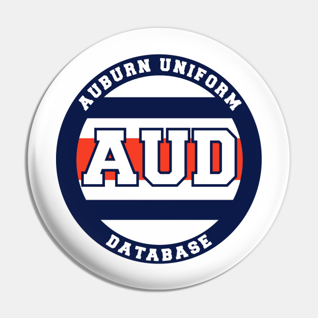 Auburn Uniform Database New Logo Auburn Uniform Database Pin Teepublic