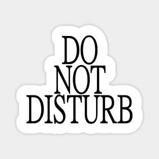 Do Not Disturb Magnet