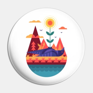 Abstract Hope Pin