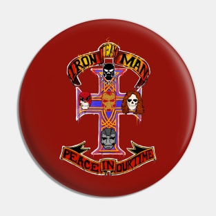 Team Iron Man Pin